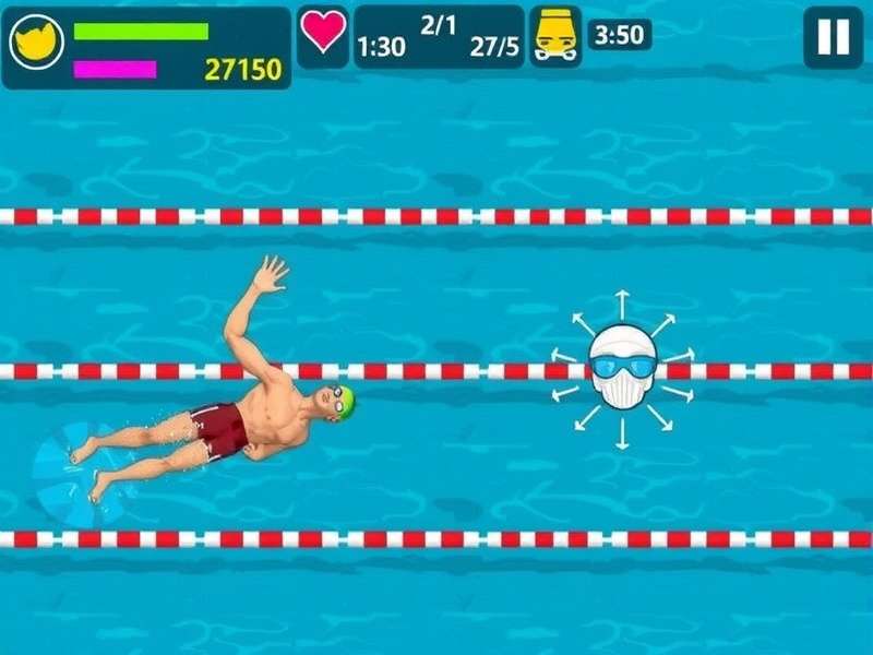 Agonda Swimming Champions gameplay screenshot